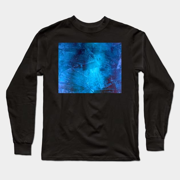 AZURE BLUE BLU ... HAZE Long Sleeve T-Shirt by mister-john